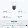 ANNKE 3K Lite Wired H.265+ 8CH Surveillance DVR and 2X 1080p AHD Outdoor CCTV PT Camera - AI Detection - Image 7