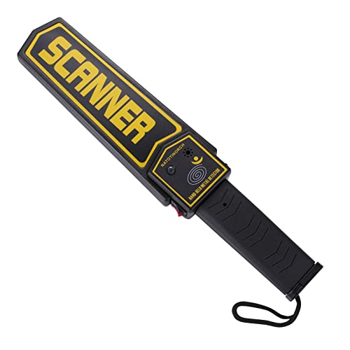 Handheld Metal Detector Wand - High-Sensitivity Security Scanner for Quick Detection