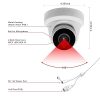 Tennoz 8MP 4K IP PoE Turret Camera Outdoor - H.265, 80ft Night Vision, 2.8mm Lens, Built-in Mic, Wide Angle - Image 5