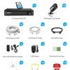 H.265+ 5MP PoE Home Security Camera System - 24/7 Surveillance with 2K Resolution, Advanced Compression, and Remote Access - Image 8