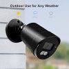 Lifoarey 1080P Full Time Color CCTV Camera: High-Resolution Wired Outdoor Security Camera with 24/7 Recording and Colorful Night Vision - Image 5