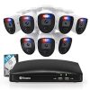Swann Home DVR Enforcer™ 1080P Security Camera System: 8 Channel, 8 Camera, 1TB HDD, Color Night Vision, Motion Detection, LED Lights