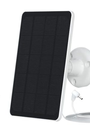 5W Solar Panel Kit - Uninterrupted Power for Ring