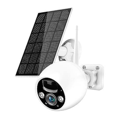 Wire-Free Solar Security Cameras with 2K HD, Motion