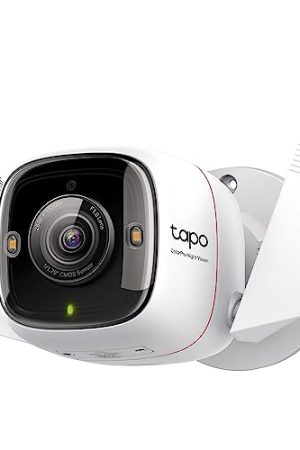 TP-Link ColorPro Wi-Fi Outdoor Camera - 2K QHD, ColorPro Night Vision, Person/Pet/Vehicle Detection