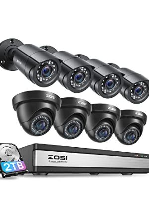 ZOSI 16CH 1080P Home Security System - H.265+
