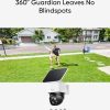 eufy Security SoloCam S340: Solar-Powered 360° Pan & Tilt Wireless Outdoor Camera for Effortless Surveillance, 3K Clarity - Image 4