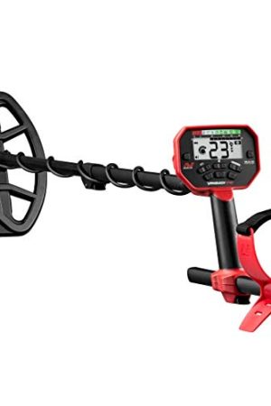 Minelab Vanquish 440 Multi-Frequency Metal Detector – V10 10"x7" Waterproof Coil, 4 Modes, Wired Headphones & Rain Cover Included
