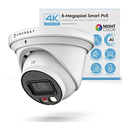 Amcrest UltraHD 4K AI Outdoor Security Camera