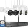 Wireless Outdoor Cameras - 5MP PTZ & Bullet Camera