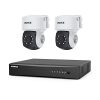 ANNKE 3K Lite Wired H.265+ 8CH Surveillance DVR and 2X 1080p AHD Outdoor CCTV PT Camera - AI Detection