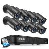 H.265+ 5MP PoE Home Security Camera System - 24/7 Surveillance