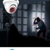 OSI 4 Pack 1080P Dome Security Cameras: Waterproof, 2.0MP HD-TVI, 80ft Night Vision, Indoor/Outdoor Surveillance - Image 5