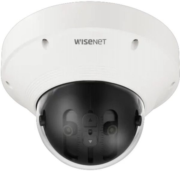 Revolutionize Surveillance with Hanwha Techwin PNM-9022V 8MP WDR Network Outdoor Panoramic Dome Camera