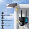 ieGeek 2K Solar Cameras – 360°PTZ, Color Night Vision, and Easy Installation - Image 2