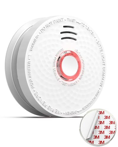 Smoke Detector, 10-Year Photoelectric Technology