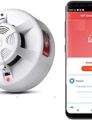 Smart Smoke and Heat Detector - Connect Anywhere with TUYA Smart App