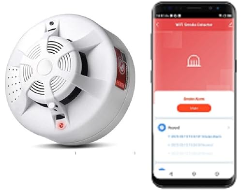 Smart Smoke and Heat Detector - Connect Anywhere with TUYA Smart App