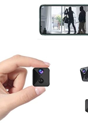 2023 Upgraded Spy Camera WiFi Hidden Camera - 4K Mini Security Nanny Camera, 100 Days Standby, AI Motion Detection, Night Vision, Real-Time Surveillance Indoors