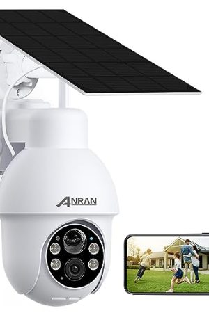 360° View 2K Security Camera Wireless Outdoor