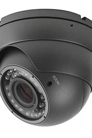 High-Definition 1080P 4-in-1 CCTV Camera - Versatile Outdoor Security Dome with Manual Zoom, Varifocal Lens, and Night Vision