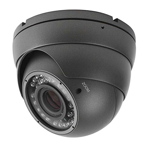 High-Definition 1080P 4-in-1 CCTV Camera - Versatile Outdoor Security Dome with Manual Zoom, Varifocal Lens, and Night Vision