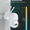 2K Outdoor Security Camera: 360° PTZ, Color Night Vision, Motion Tracking, Two-Way Audio, IP66 Weatherproof, Works with Alexa - Your Ultimate Home Surveillance Solution - Image 5