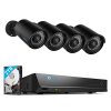 5MP PoE Security Camera System - Smart Person