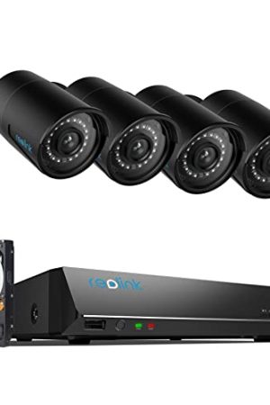 5MP PoE Security Camera System - Smart Person