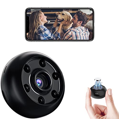 Lagasang Hidden Camera WiFi Mini Spy Camera - Wireless HD 1080P Small Camera for Home Security and Outdoor Nanny Cam