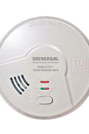 Universal Security 10 Year Smart Alarm - Smoke, Fire, and Carbon Monoxide Protection, Model MIC3510SB