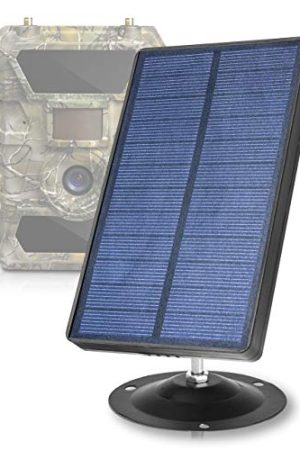 CREATIVE XP Trail Camera Solar Panel Kit for Continuous Outdoor Monitoring