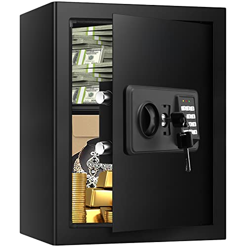 2.6 Cu ft Fireproof Safe – Explore the Smart Capacity, LED Sensor Light, and Anchoring Design for Ultimate Protection