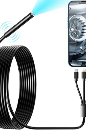 Wireless Endoscope with Integrated Probe: 3-in-1 USB