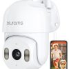 2K Outdoor Security Camera: 360° PTZ, Color Night