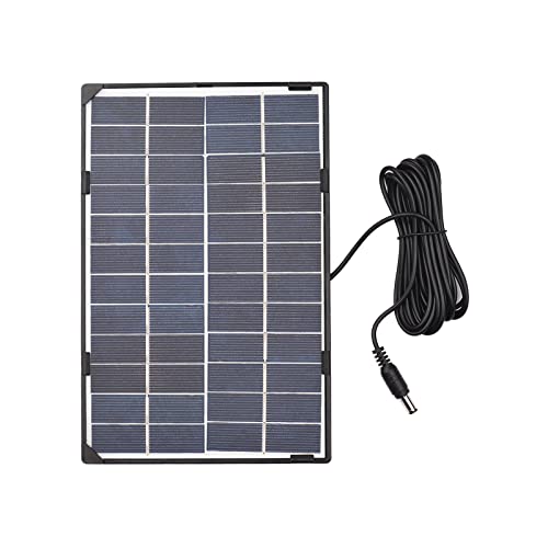 6W 12V Solar Panel for Outdoor Security Camera
