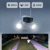 Duo Floodlight Camera - 4K Dual-Lens Outdoor Security Camera, Color Night Vision, Smart Detection, Siren Alarm, 180° Panorama, 2.4G/5GHz Dual-Band WiFi - Image 3
