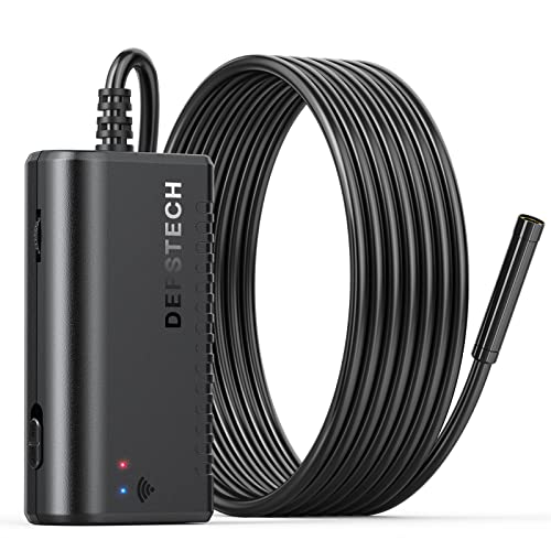 DEPSTECH Wireless Endoscope - HD Inspection, WiFi Connection, and IP67 Waterproof for Seamless Inspections