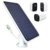 DIANMU Solar Panel: Ultimate Power Solution for Ring Spotlight Cam Plus/Pro (Battery), EufyCam 3C/2C Pro/2 Pro/E/SoloCam E40/E20