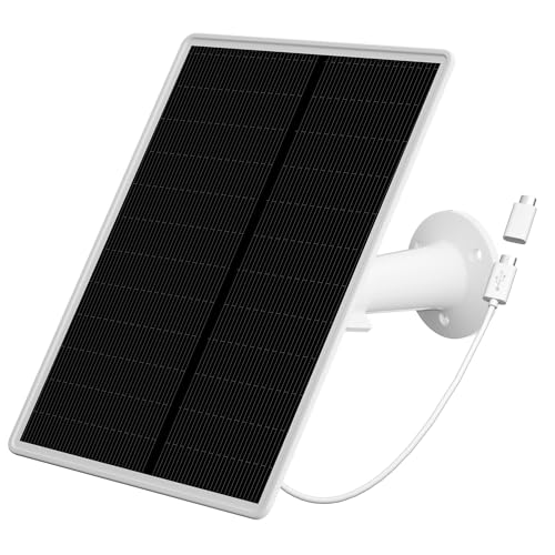 LP 6W Solar Panel for Rechargeable Battery Security Camera - Efficient