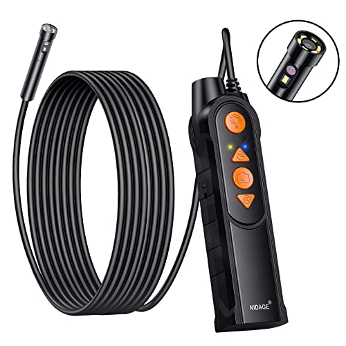 0.19inch Dual Lens Wireless Endoscope NIDAGE 5.0mm: Explore Every Nook with 1080P Dual Lens for Android iPhone Tablet