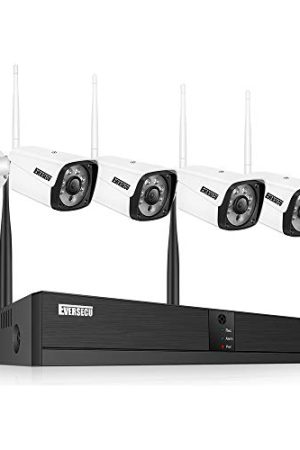 4CH Smart Wireless Security System with 2K 3MP