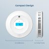 AEGISLINK SC240 Smoke and Carbon Monoxide Detector - 10-Year Lifespan, Photoelectric Fire Alarm, Electrochemical CO Alarm, LCD Display, Replaceable Battery - Image 6