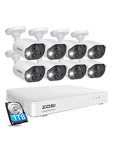 ZOSI C303 8CH Home Security Camera System with Audio: Enhanced Protection for 24/7 Peace of Mind
