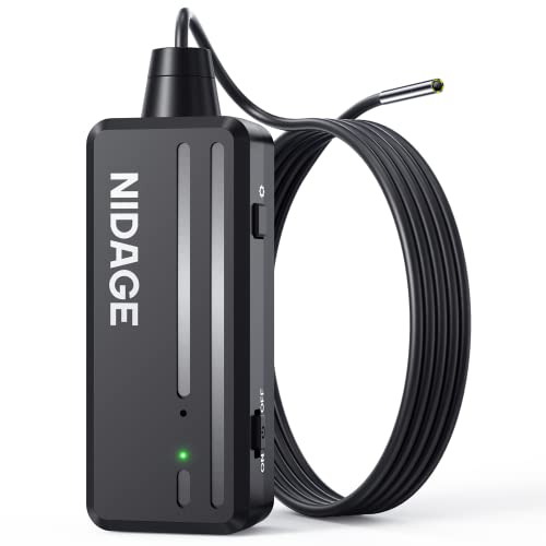 NIDAGE Wireless Endoscope - Top Tiny 3.9mm Camera for Effortless Inspections