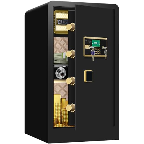 5.0 Cu ft Extra Large Home Safe: Fireproof, Waterproof, and Anti-Theft Features
