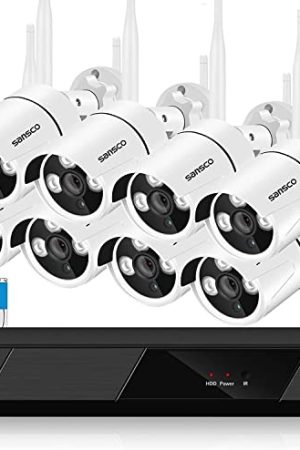 Wireless CCTV Security Camera System - 8 Channel