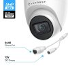 Amcrest 5MP Turret POE Camera - UltraHD Outdoor Surveillance with Mic/Audio, 98ft Night Vision, 103° FOV, and MicroSD (256GB) - Image 7
