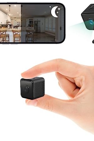 OLYAXEN Mini Spy Camera - 4K HD, Night Vision, Wireless, Motion Detection