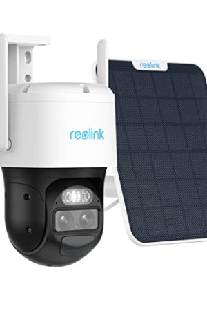 Reolink 4MP Wireless Security Cameras: Dual View, Auto Tracking, Solar Powered with 2K Color Night Vision for Unparalleled Outdoor Protection